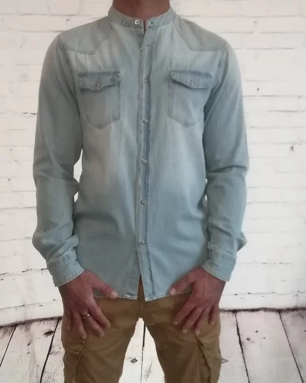 Chemise en jeans homme